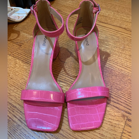 Abound Finn Ankle strap sandal in pink croco - Picture 7 of 14